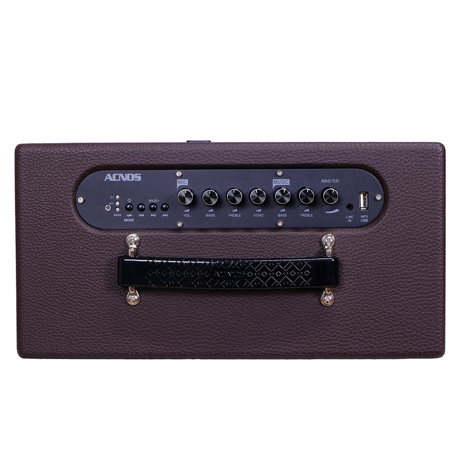 Acnos Soncamedia Kbeatbox CS 200PU V2 Professional Karaoke Powered Speaker System - Perfect for Home Parties, Live Performances & Entertainment Events