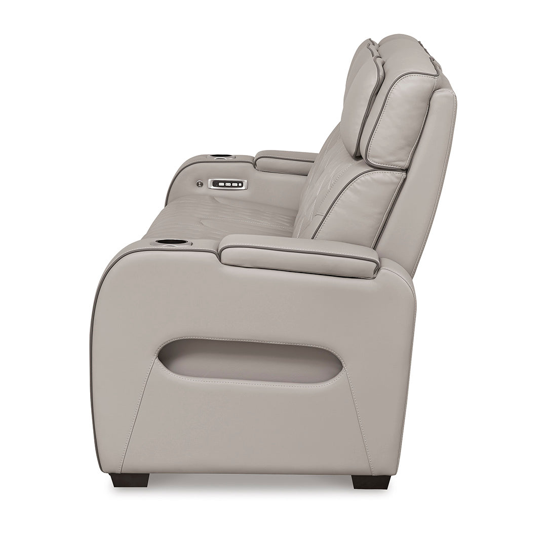 Boyington Power Reclining Sofa - Modern Electric Recliner with USB Charging Ports | Perfect for Living Room, Home Theater & Family Relaxation