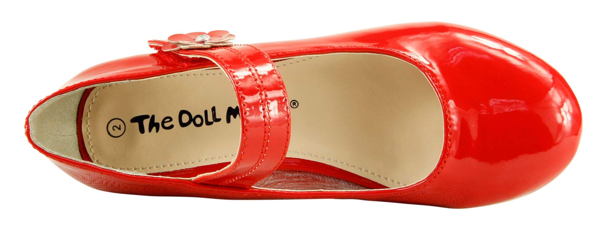 Sparkly Girls' Dress Shoes - The Doll Maker Glitter Pumps for Toddler, Little & Big Kids | Perfect for Parties, Weddings & Special Occasions