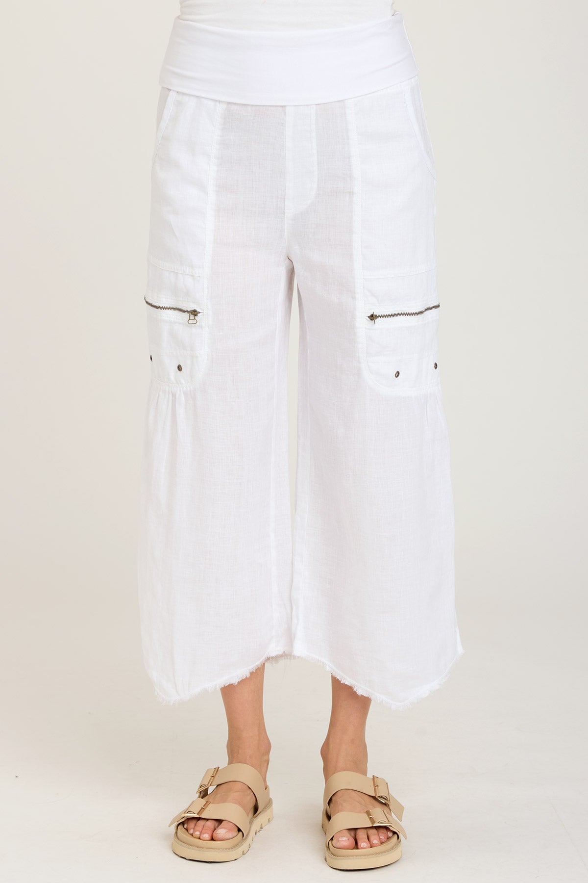 Pasqual Crop White T-Shirt for Women - Soft Cotton Casual Tee for Everyday Wear | Perfect for Outfits, Layering & Street Style