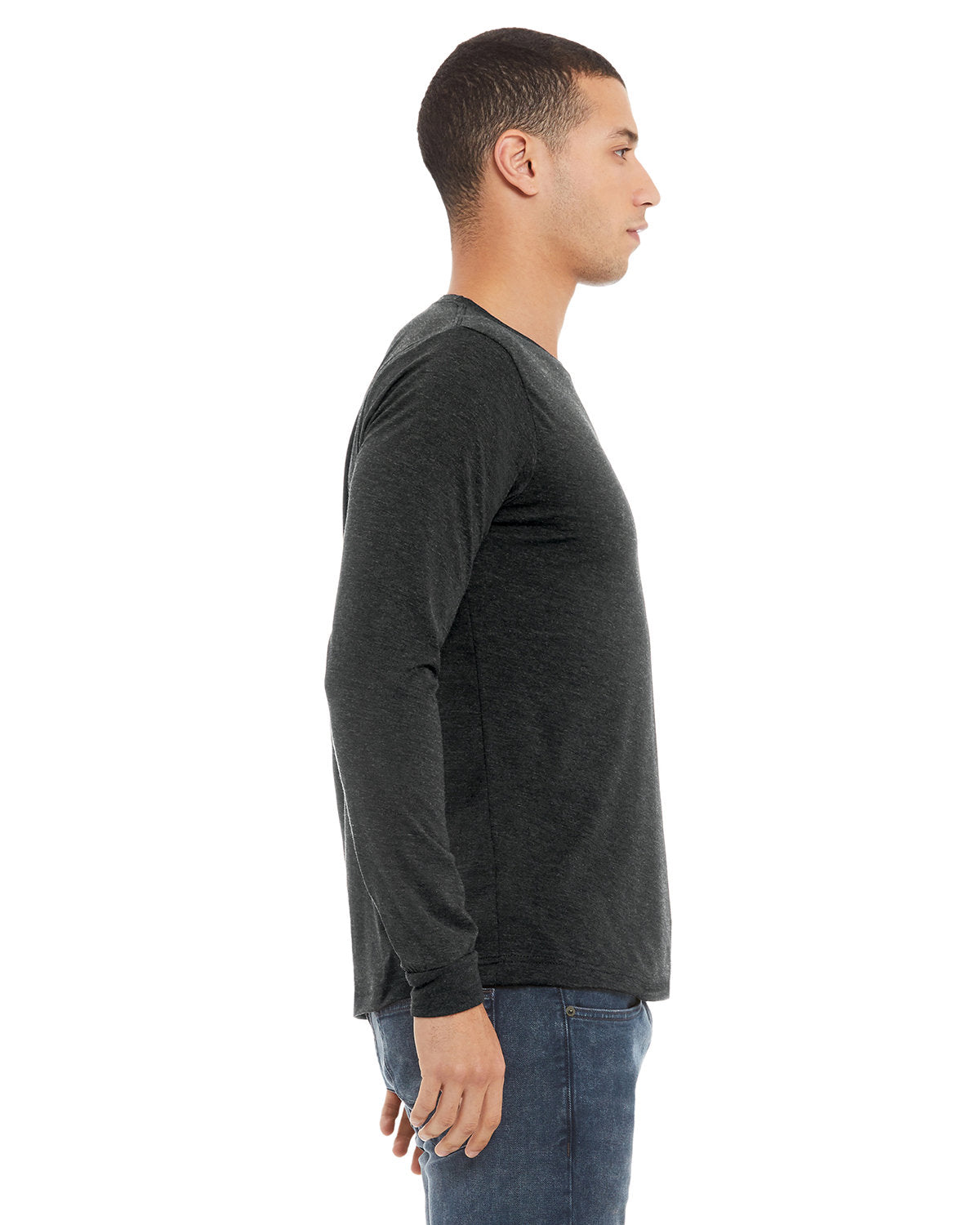Bella + Canvas 3501 Unisex Jersey Long Sleeve T-Shirt - Soft Cotton Crewneck Tee for Men & Women - Perfect for Casual Wear, Layering & Everyday Comfort