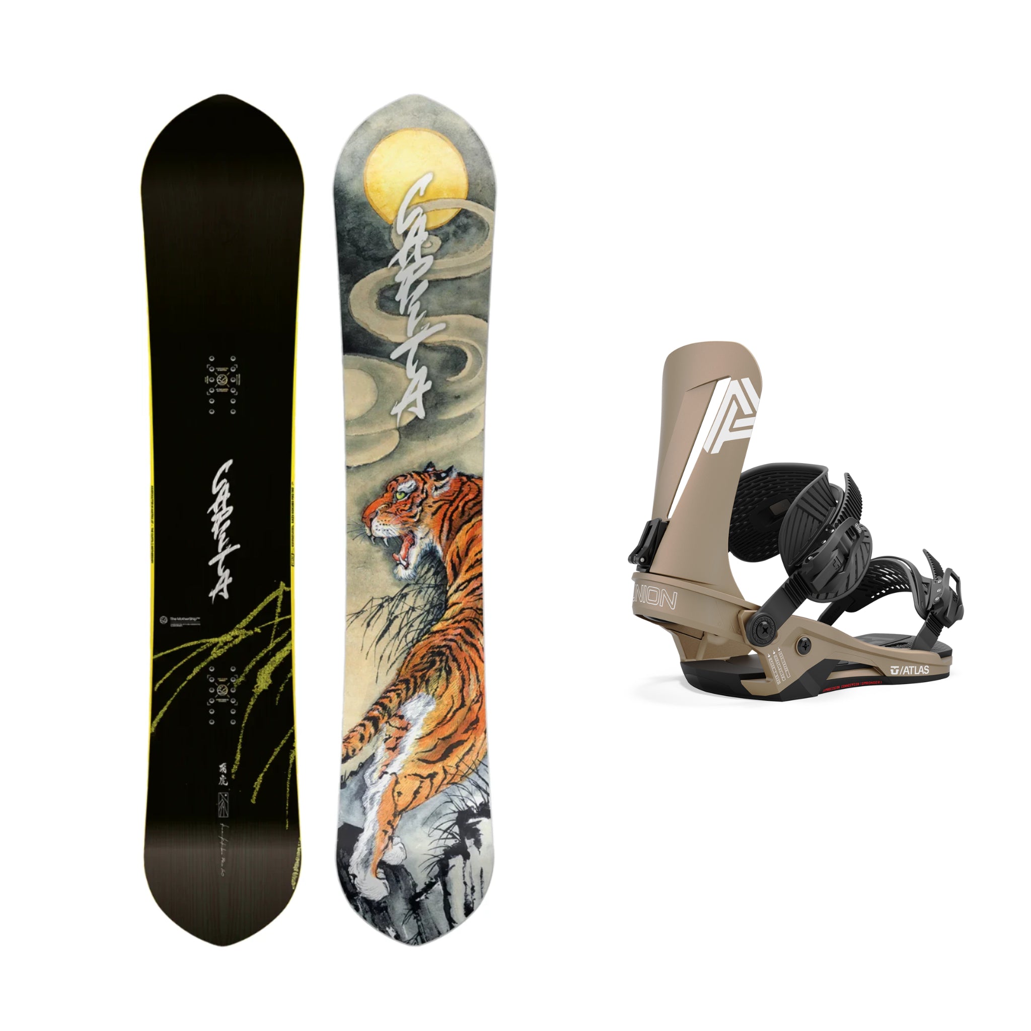 CAPiTA Kazu Kokubo Pro Snowboard with Union Atlas Binding 2025 - High-Performance All-Mountain Snowboard for Freestyle & Powder Riding | Perfect for Backcountry, Park & Deep Snow Adventures