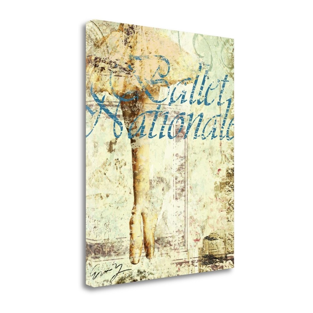 Ballet Nationale by Eric Yang - Fine Art Giclee Print on Gallery Wrap Canvas, Ready to Hang Wall Decor - Perfect for Living Room, Bedroom & Office Art