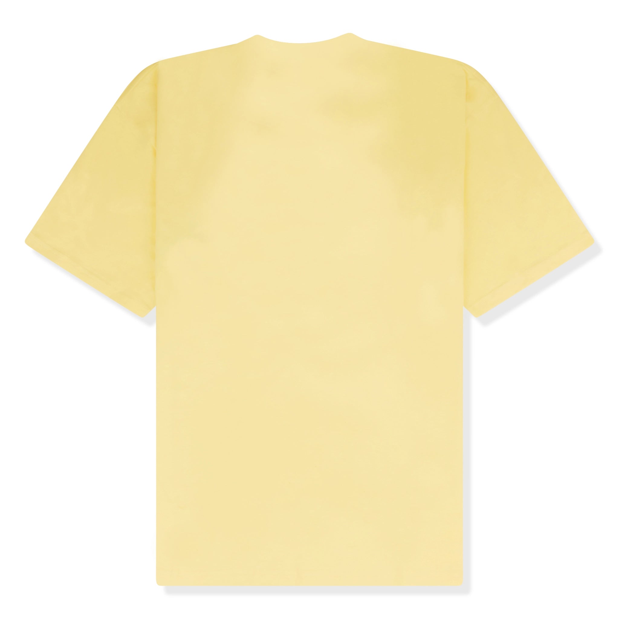 Drew House Mascot Graphic T-Shirt for Men & Women - Light Yellow Cotton Tee - Casual Streetwear for Everyday Wear, Outings & Social Events