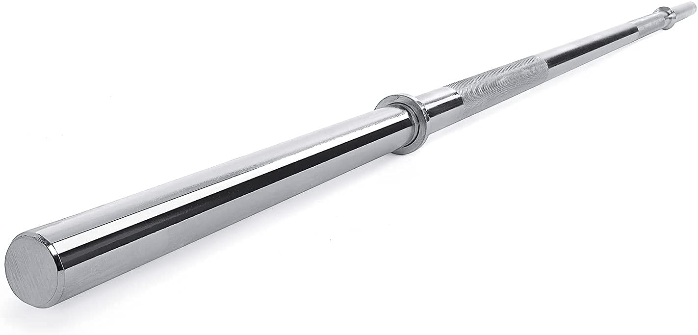 ZIVA Performance 5-Foot Olympic Barbell - Premium Olympic Weight Lifting Bar for Powerlifting & CrossFit - Fits 2