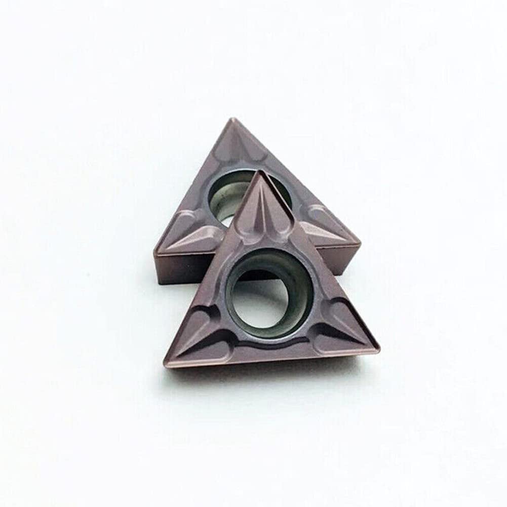 11mm TCMT110204 TCMT21.51 Carbide CNC Turning Insert for Stainless Steel - High Precision Lathe Tool for Electric Power Tools | Ideal for Metalworking, Machining & DIY Projects