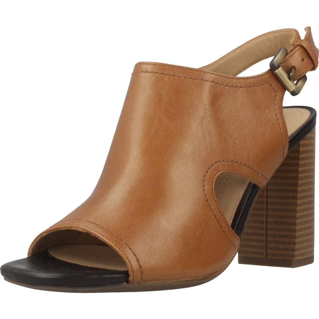 Geox Women's D Sandal Vega A - Comfortable Wedge Heel Open Toe Sandals for Women | Summer Beach Walking, Casual Outings & Vacation Wear