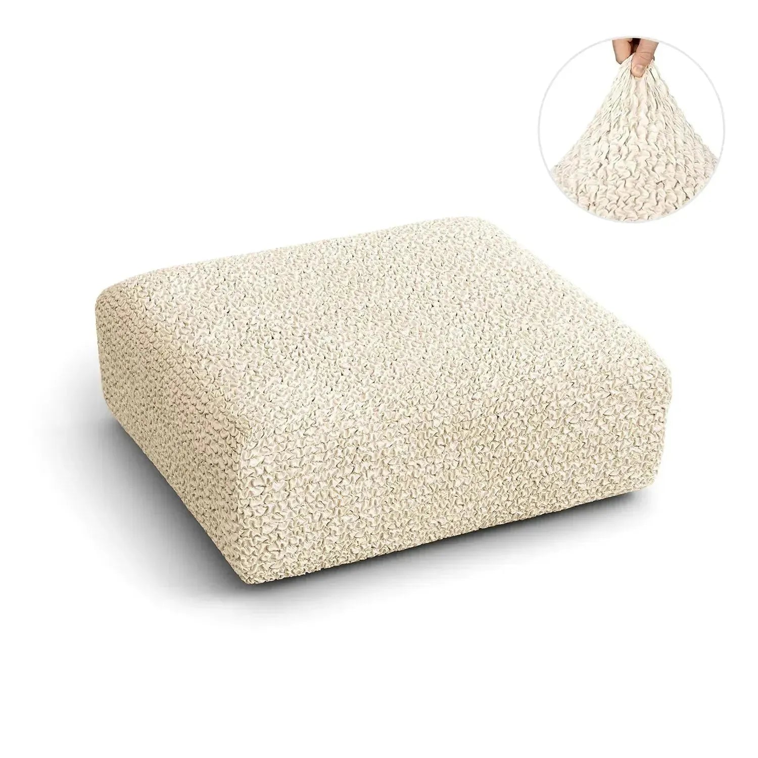 Premium Microfiber Seat Cushion Cover - Soft & Durable Sofa Chair Protector - Perfect for Living Room, Office, or Car Use