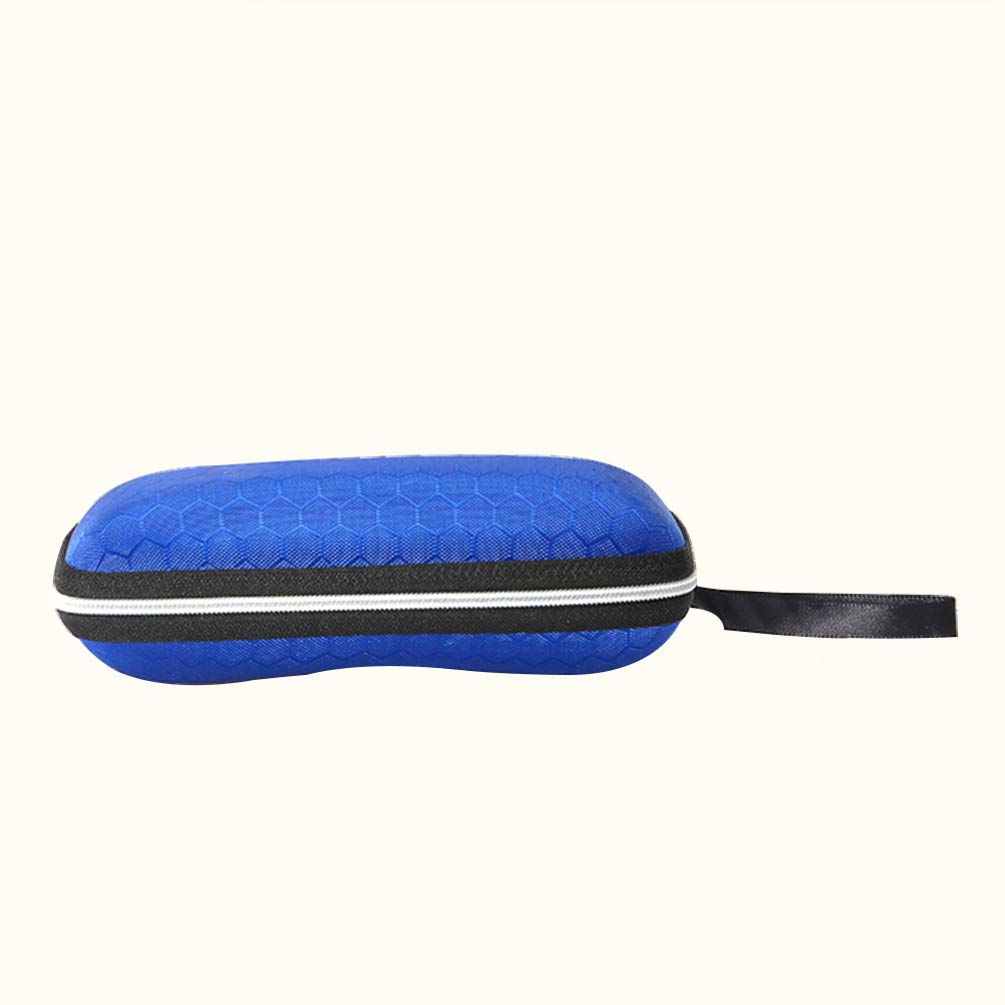 Healifty Hard Shell Glasses Case - Travel & Daily Use (Blue)