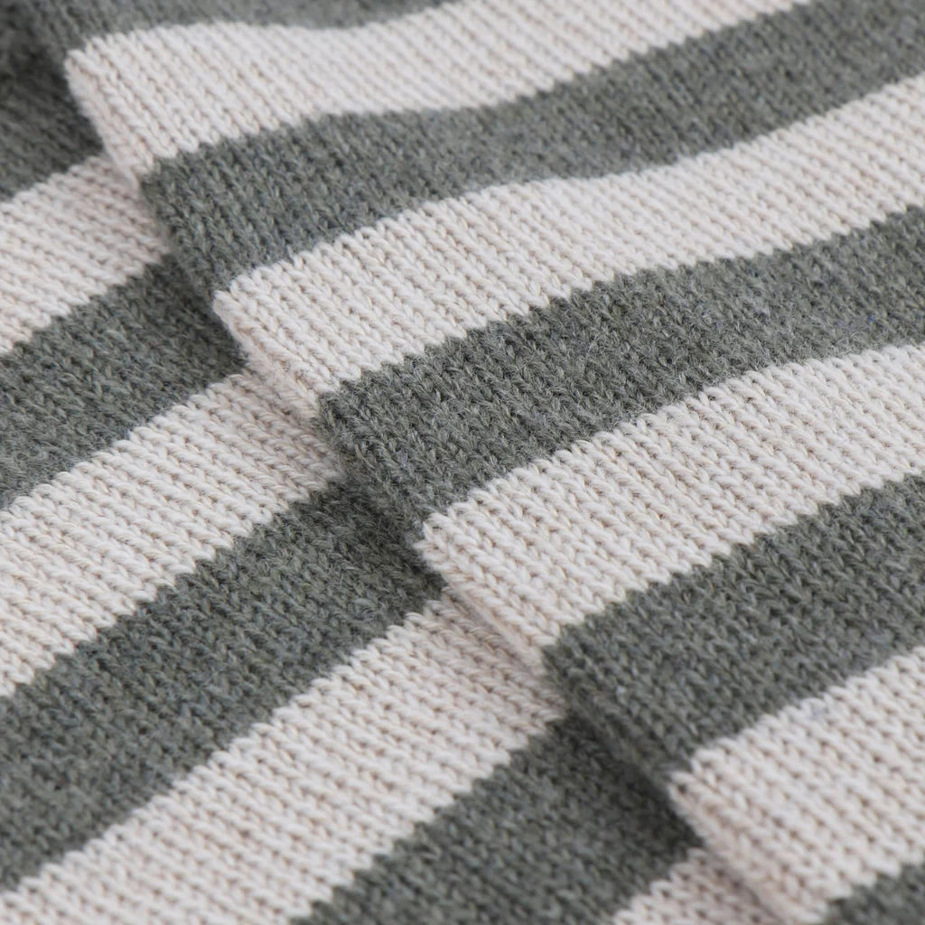 Premium Men's Striped Cashmere & Cotton Socks - Soft & Breathable Winter Socks for Business, Travel & Everyday Comfort