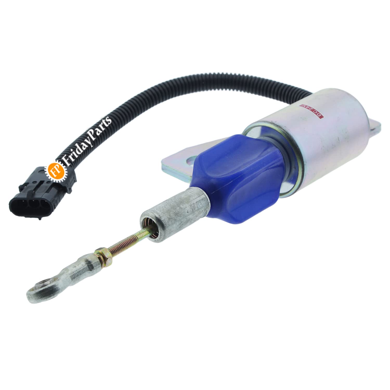 FridayParts 24V Shut Off Solenoid Valve 3967020 SA-5031-24 Compatible with Cummins Engines - Perfect for Diesel Truck, Marine and Industrial Equipment Repairs
