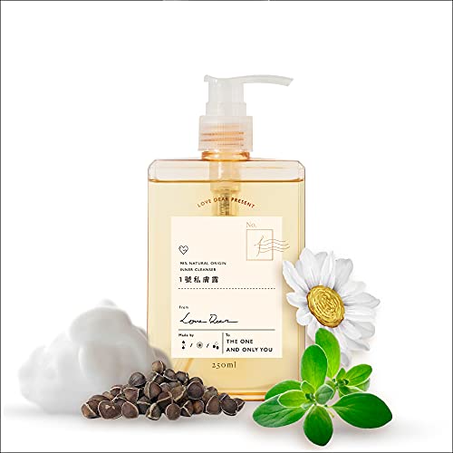 Love Dear Natural Intimate Wash for Men - pH Balanced Ball Wash & Genital Cleanser, 8.45 oz - Gentle Men's Hygiene Product for Daily Use in Shower & Post-Workout Care