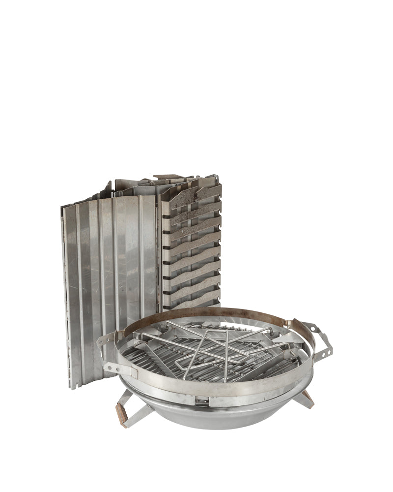 Premium Kojin Grill - High-Quality Portable Charcoal BBQ Grill for Outdoor Cooking, Camping, Picnics & Backyard Parties