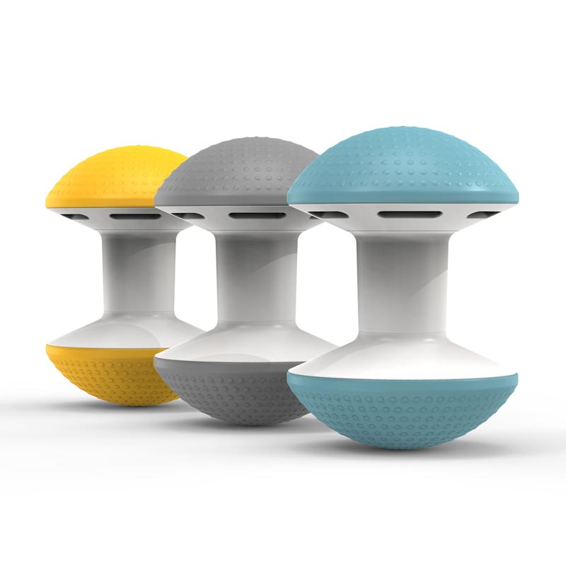Ballo by Humanscale - Ergonomic Plastic Stool for Posture Correction & Balance | Perfect for Office, Home & Classroom Use