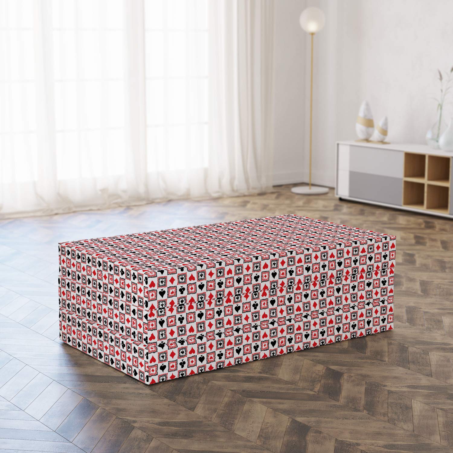 Ambesonne Casino Themed Foldable Mattress - 78.7