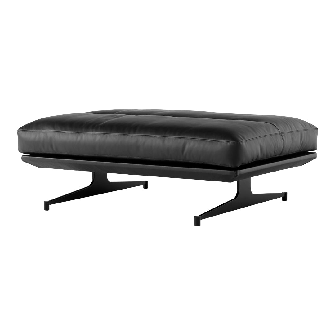 Anderssen Voll Inland AV32 Pouf by &Tradition - Modern Scandinavian Footstool for Living Room, Bedroom & Office - Perfect for Relaxing and Extra Seating