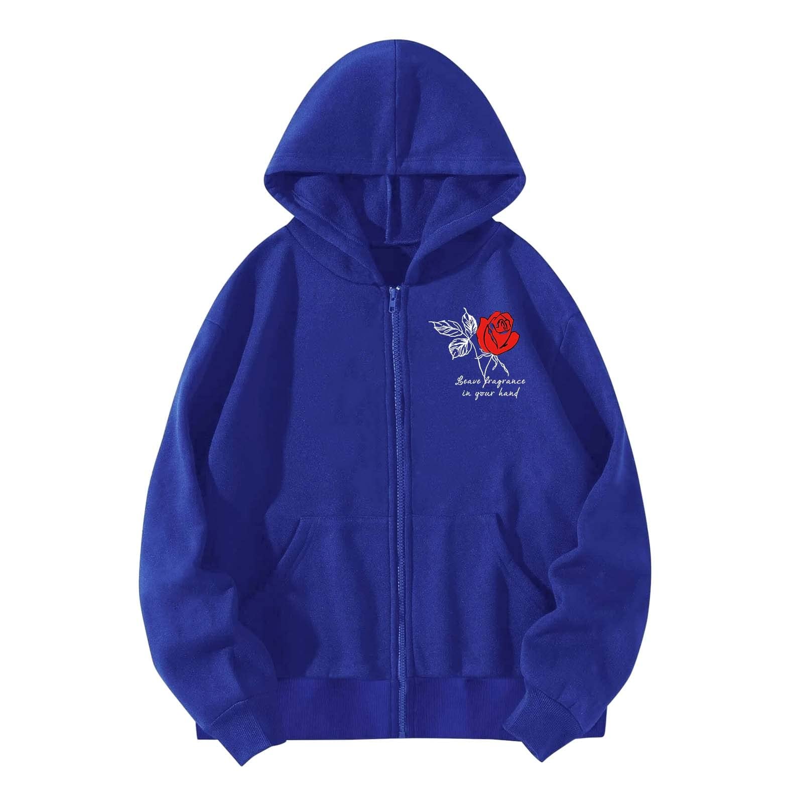 Women's Lightweight Oversized Zip Up Hoodie with Pockets - Long Sleeve Casual Pullover Sweatshirt for Lounge, Travel & Everyday Wear