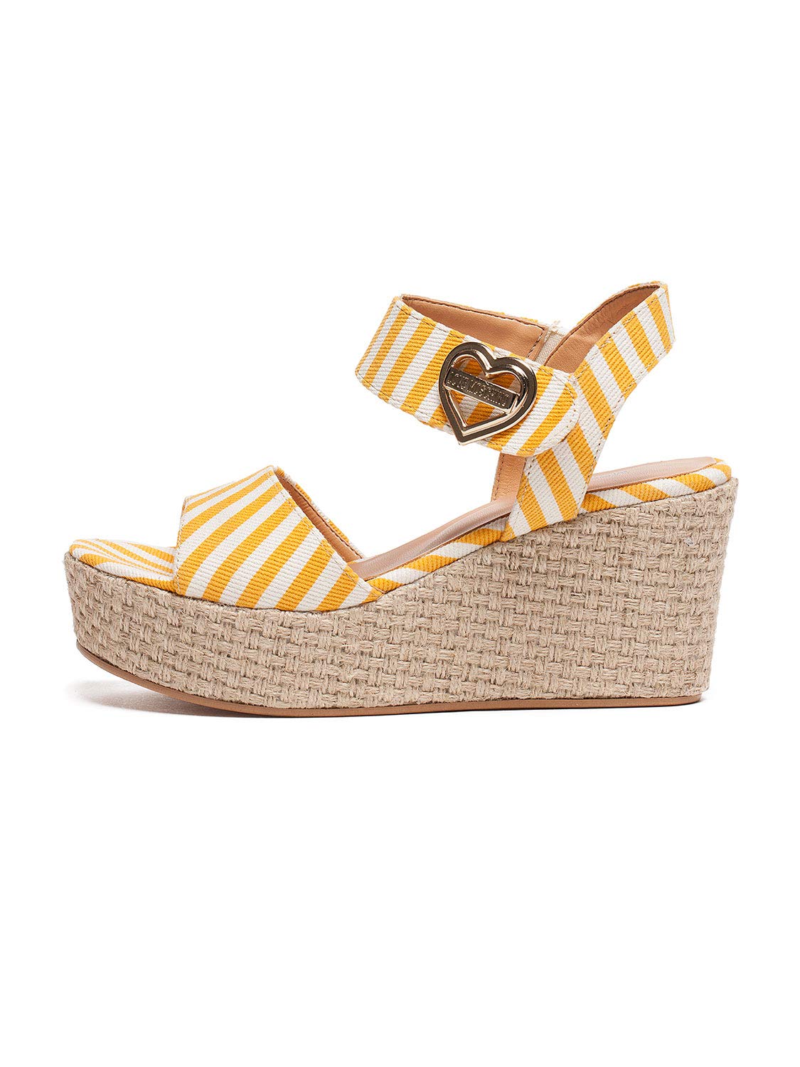 Love Moschino Women's Wedge Sandals - Stylish & Comfortable Heels for Summer Outings, Parties & Date Nights