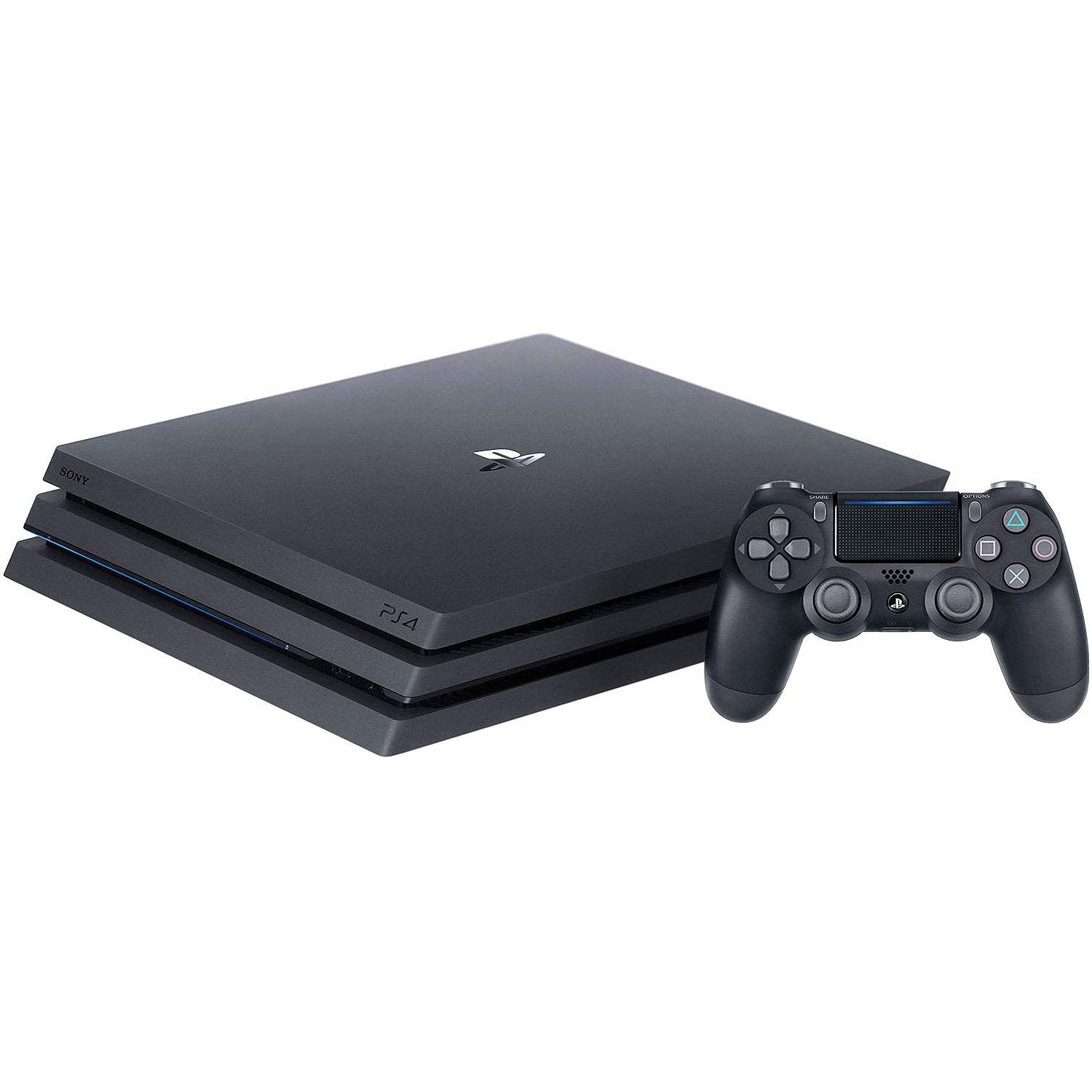 PlayStation 4 Pro 1TB Gaming Console - Black (CUH-70xxB Model) | 4K HDR Gaming, Streaming & VR Ready for Ultimate Entertainment