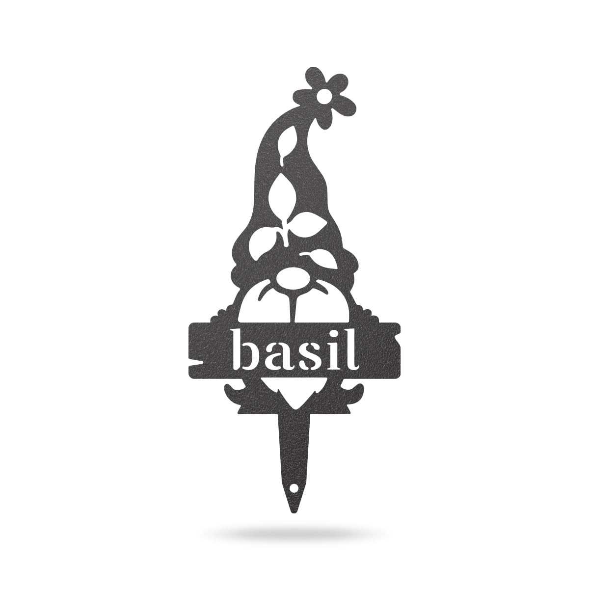 RealSteel Brand Metal Gnome Plant Markers - Durable Outdoor Garden Labels & Stakes for Vegetables, Herbs & Flowers - Perfect Gardening Gift & Yard Decor for Basil, Mint & More - Ideal for Backyard, Patio & Greenhouse Use