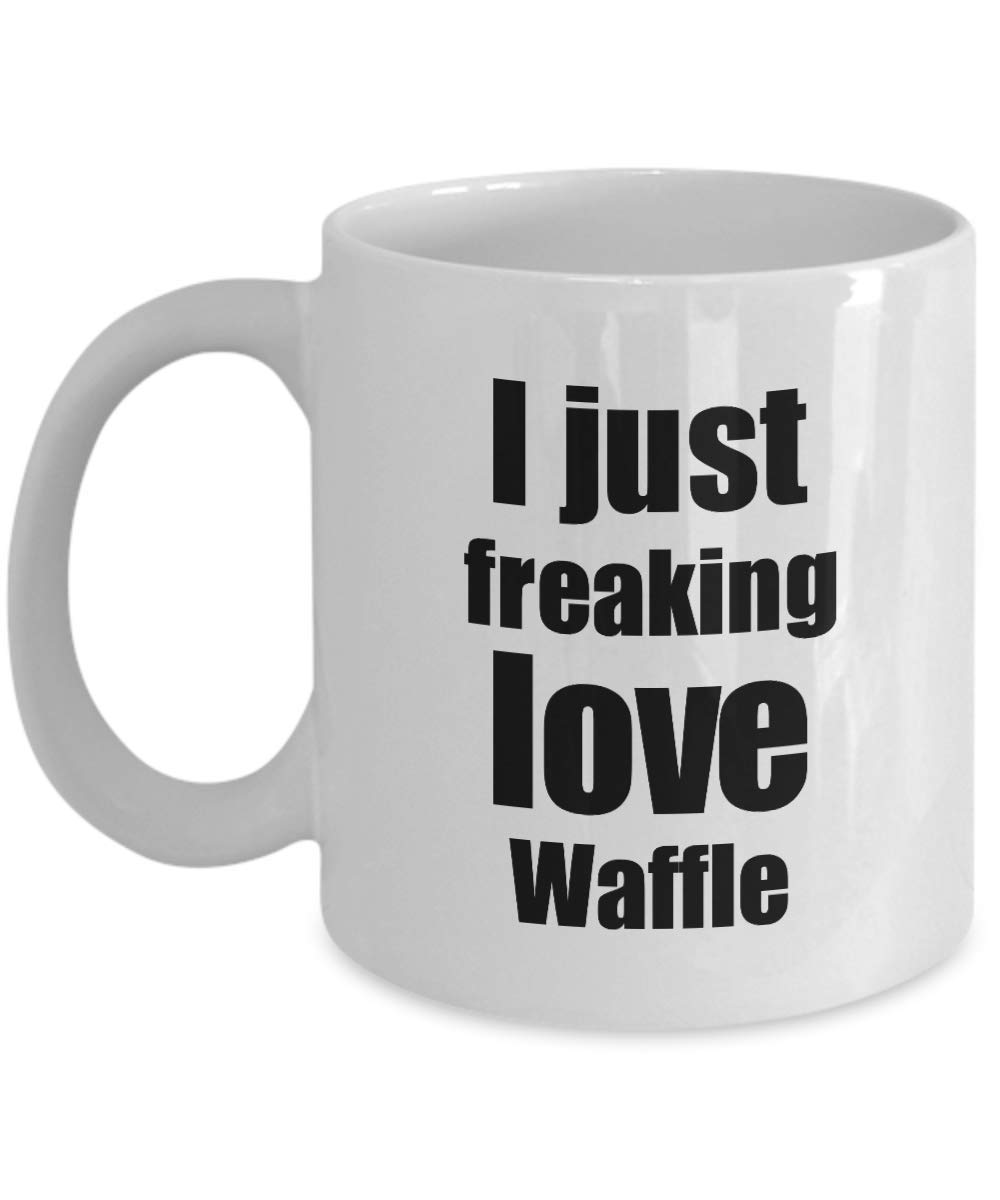 Waffle Lover Coffee Mug - Funny Gift for Foodies & Waffle Enthusiasts - Perfect for Coffee, Tea, and Breakfast - Great for Home, Office, or Gifts