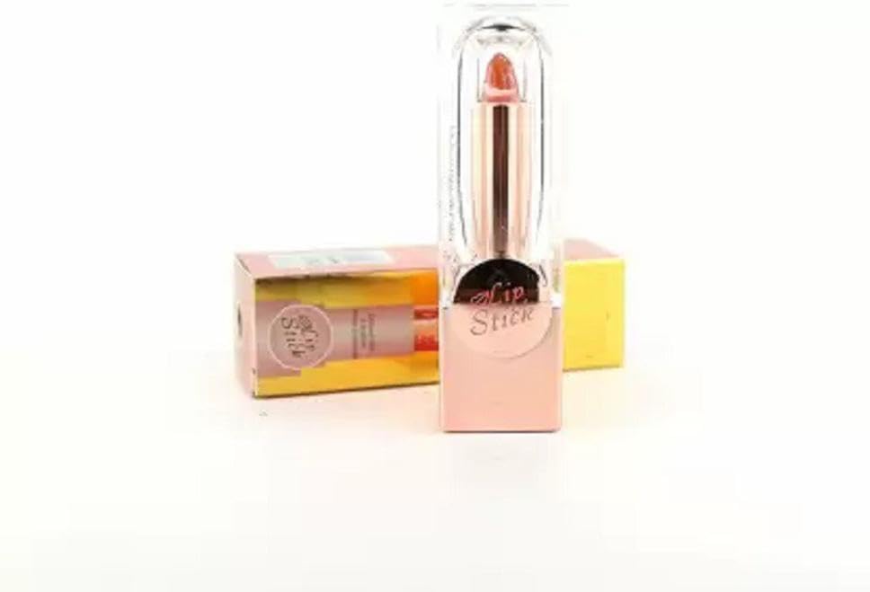 Premium Classic Gel Lipstick with 24K Gold Leaf - Long-Lasting Hydrating Lip Color for Everyday Wear & Special Occasions