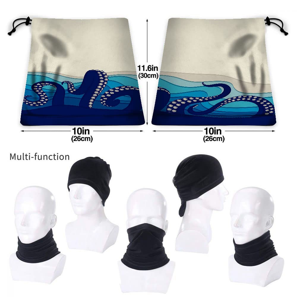 WONDERTIFY White Tulips Neck Warmer for Women - Soft Fleece Winter Scarf Wrap - Perfect for Cold Weather, Outdoor Activities & Gifts