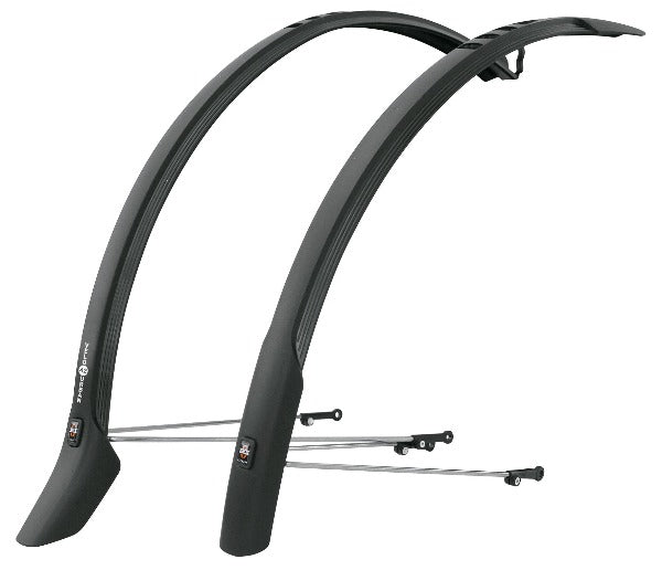 Velo 42 Urban Fender Set for 700c Wheels - Fits 28-38mm Tires | Lightweight & Durable Bike Fenders for Commuting & Urban Cycling