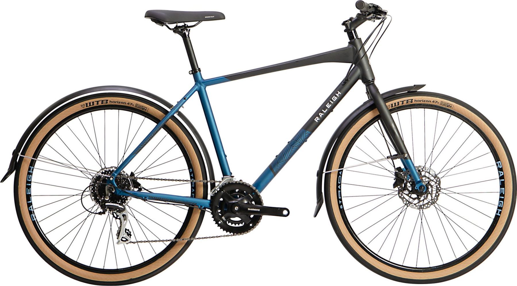 Raleigh Strada 650B Urban Commuter Bike - Lightweight Aluminum Frame, Comfortable Ride for City Streets & Daily Commuting