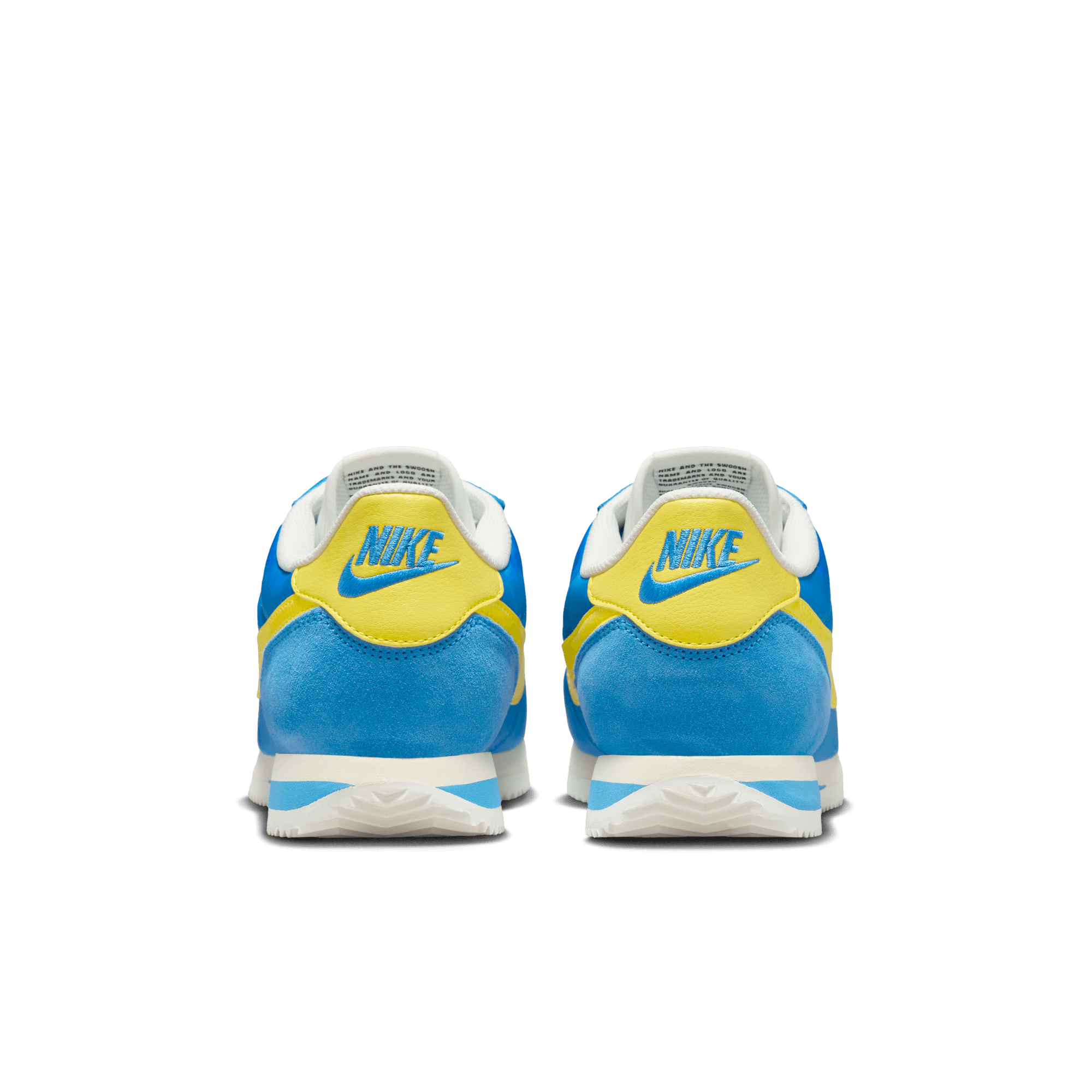 Nike Cortez TXT Sneakers in Light Photo Blue & Lightning - Classic Comfort for Running, Walking & Casual Wear