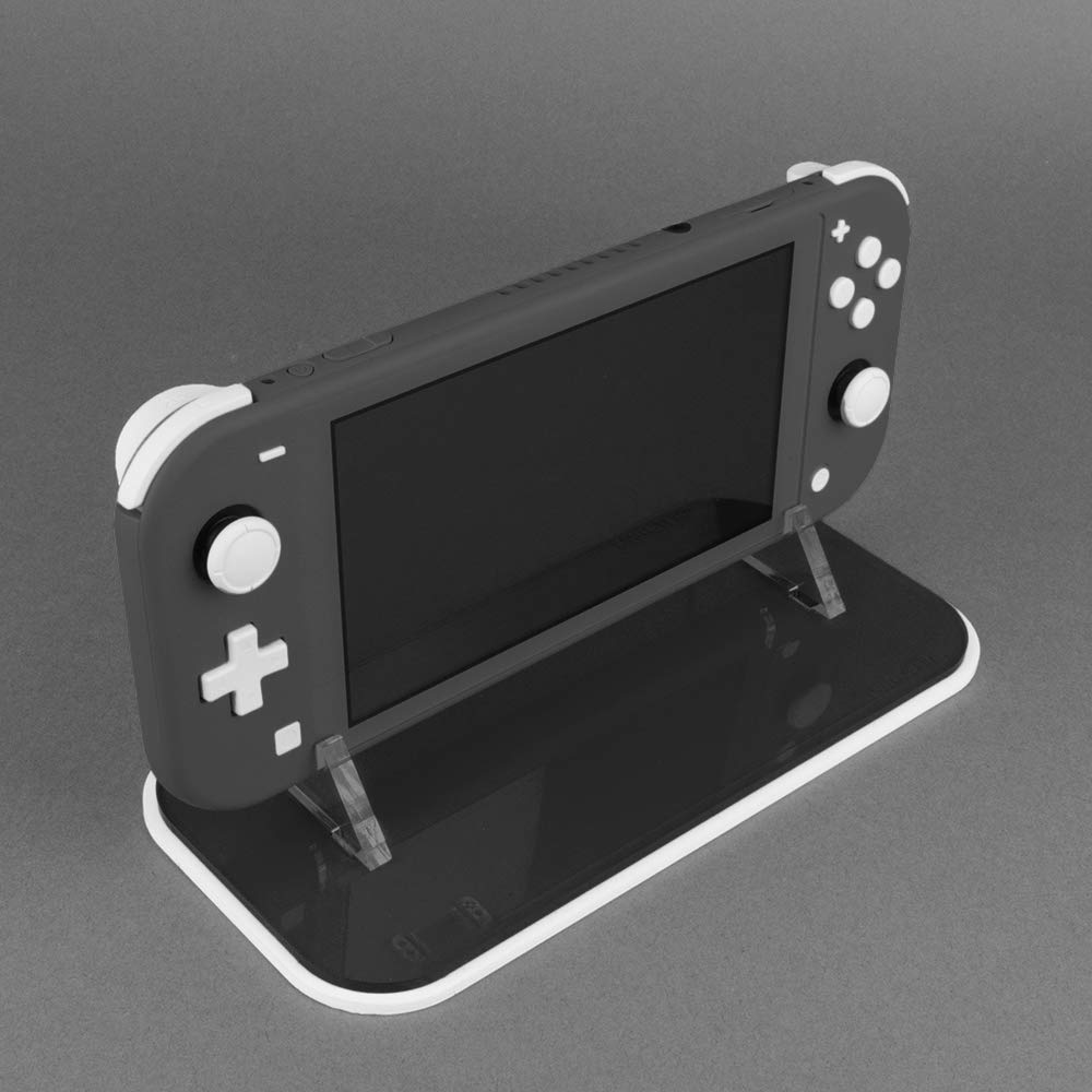Nintendo Switch Lite Display Stand - Gray | Adjustable Holder for Gaming Console | Perfect for Home, Office & Travel Use