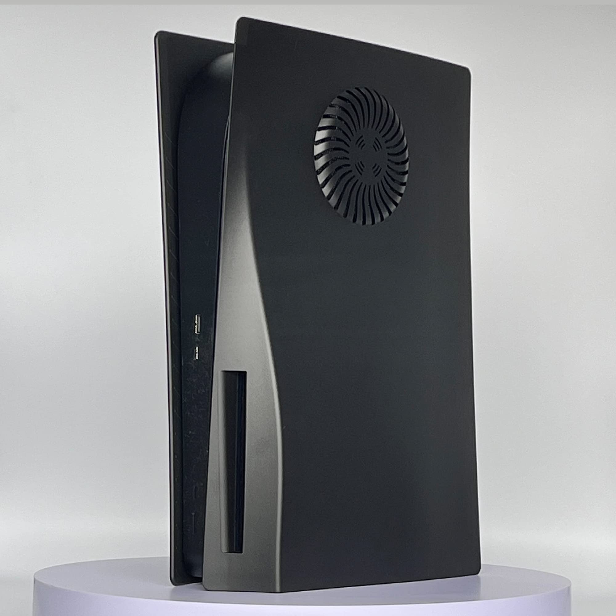 PS5 Faceplate Cover with Cooling Vent - Shockproof ABS Case for Disc Edition - Gaming & Home Decor