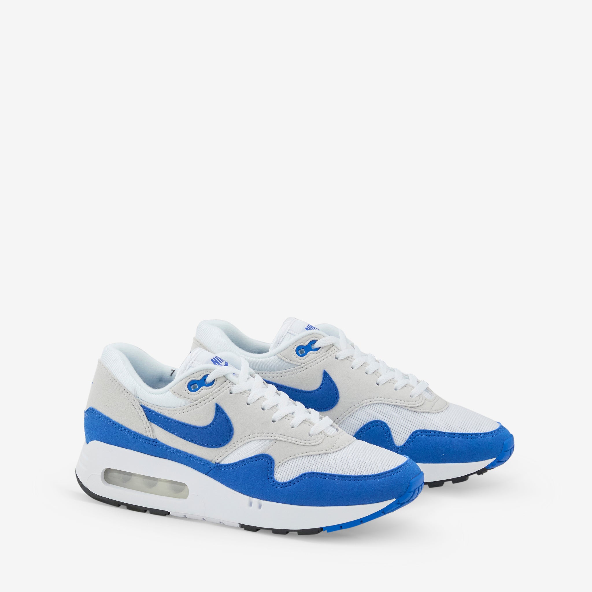 Women's Nike Air Max 1 '86 Premium Sneakers in White/Royal Blue/Light Neutral Grey/Black - Comfortable Running Shoes for Women, Perfect for Jogging, Gym Workouts & Casual Wear