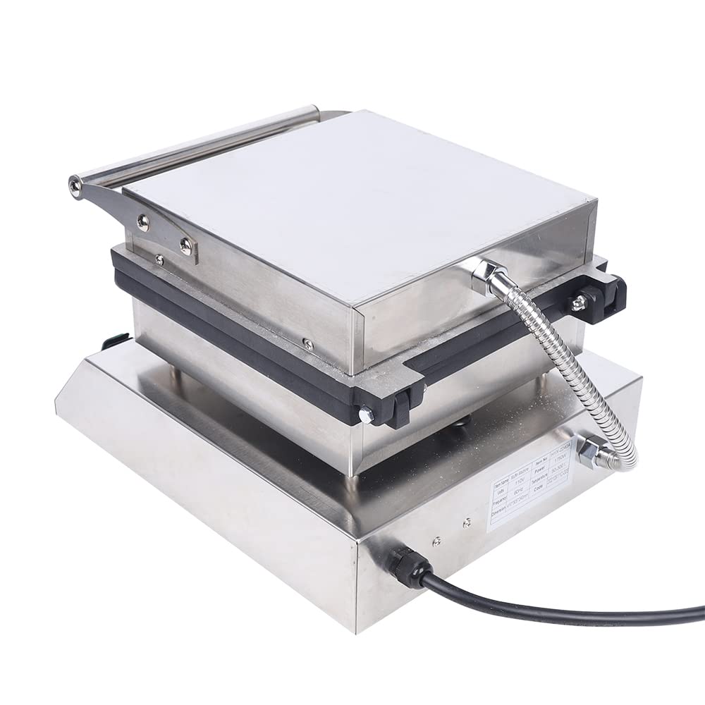 Double Sided Mini Pancake Maker Machine - 110V 1850W Commercial Pancake Maker with 25pc Accessories for Bakery, Home, Restaurant & Snack Bar - Perfect for Breakfast, Brunch & Dessert Making