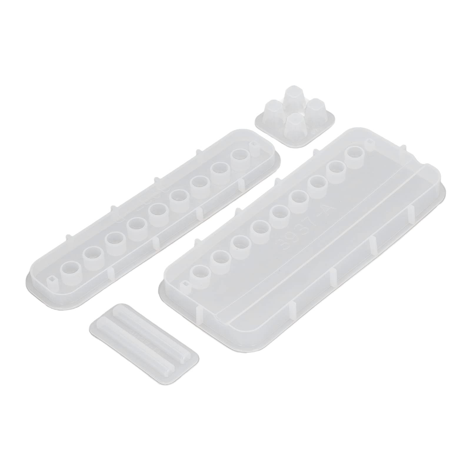 Premium Silicone Molds for Epoxy Resin - 8PCS Set with Pen Holder, Business Card Holder & Phone Stand - DIY Craft Molds for Home Decor, Office Organization & Gift Making