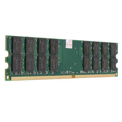 4GB DDR2 800MHz PC2-6400 240-Pin Desktop RAM Memory - 4-Pack for AMD Motherboards | Upgrade Your PC for Gaming, Office Work & Multitasking