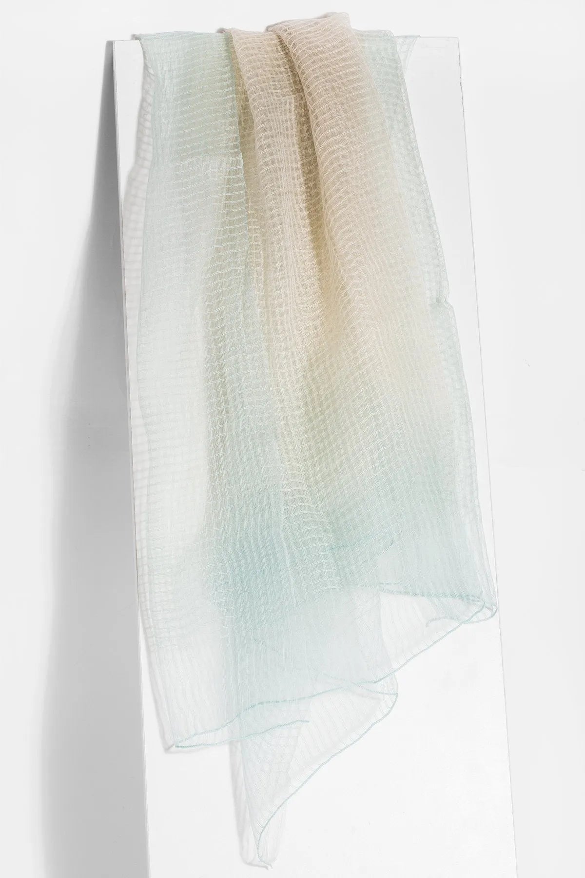 Lightweight Waffle Knit Sheer Scarf for Women - Breathable Fashion Shawl Wrap - Perfect for Spring, Fall, and Cool Summer Evenings