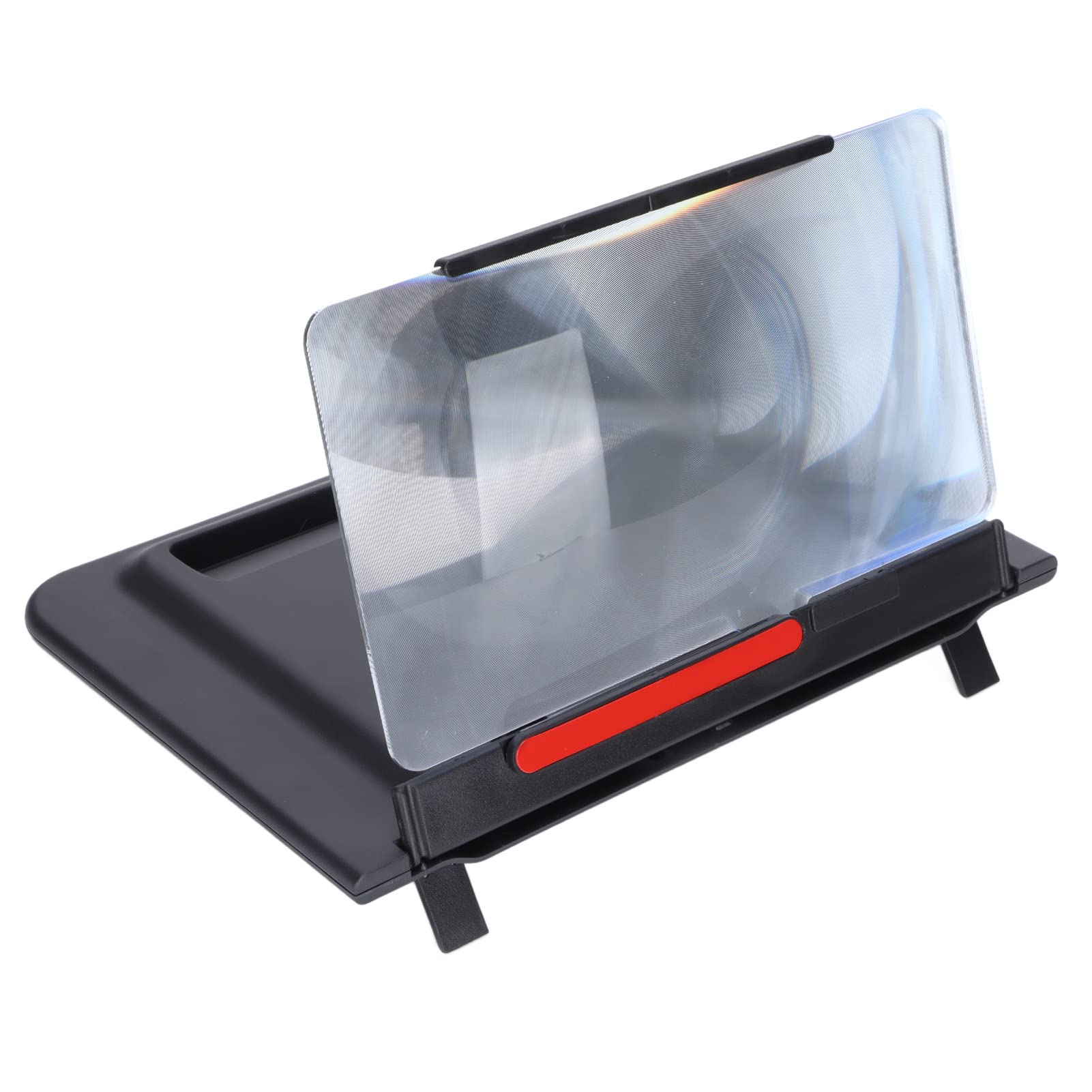 3D HD 12 Inch Foldable Phone Screen Amplifier - Horizontal & Vertical Screen Magnifier with Stand for Movies, Videos & Games | Perfect for Home Entertainment & Travel