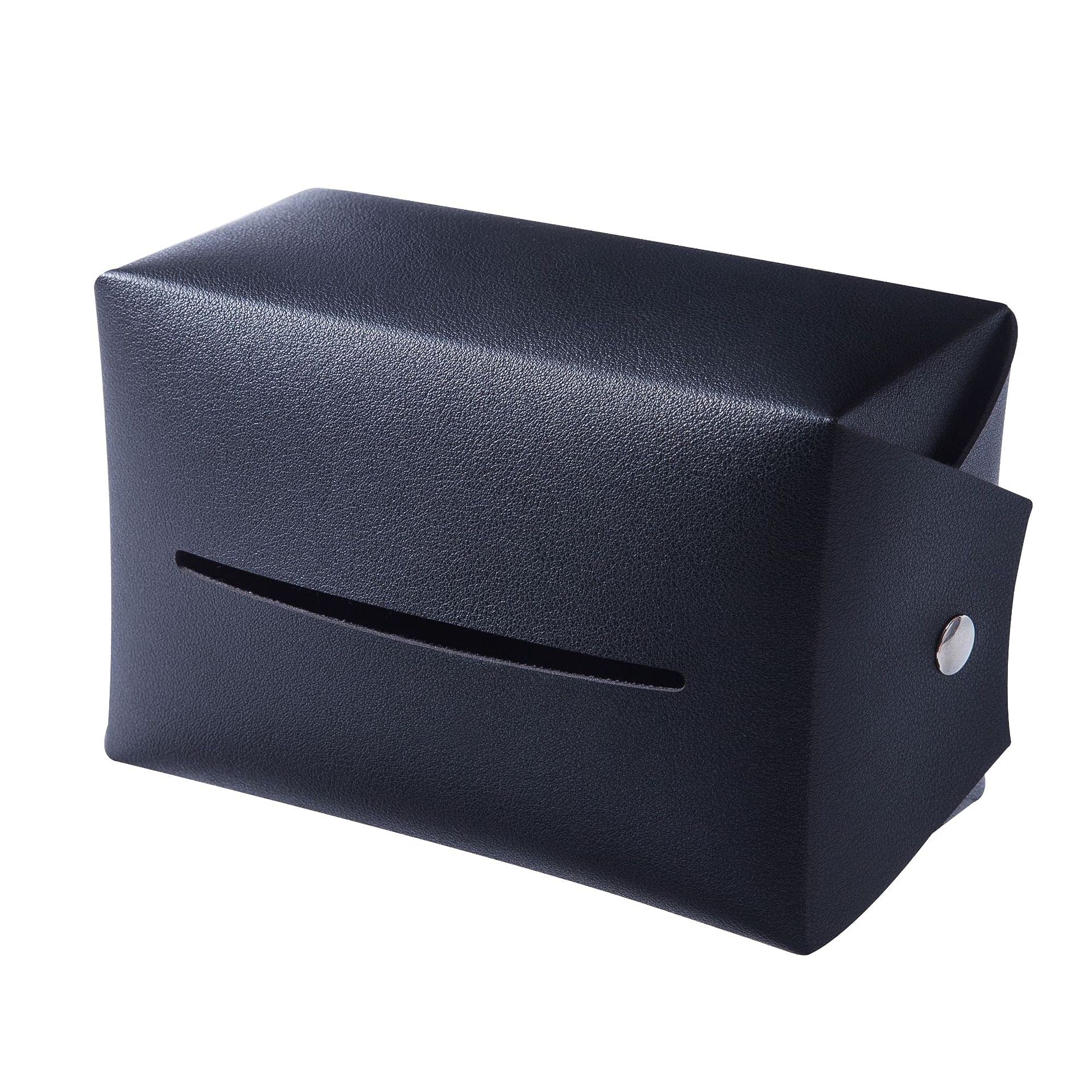 Premium Leather Car Tissue Holder & Mask Dispenser - Backseat & Visor Mounted Kleenex Box for Cars (6-Pack) - Perfect for Road Trips, Daily Commutes & Family Travel