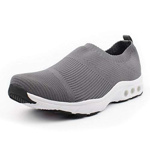 Therafit Men's Arch Support Slip-On Shoes for Plantar Fasciitis Relief - Comfortable Walking Shoes for Foot Pain, Heel Spurs & Flat Feet - Ideal for Work, Travel & Daily Activities