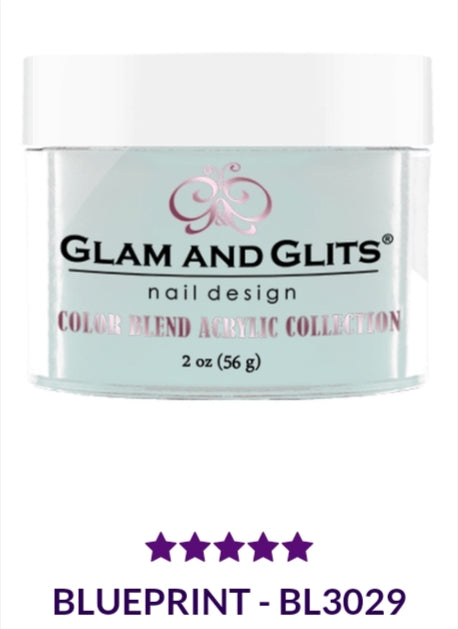 Glam and Glits Color Blend Collection Vol.1 - BL3029 - 2 oz Blueprint Eyeshadow Palette for Professional Makeup & Party Looks