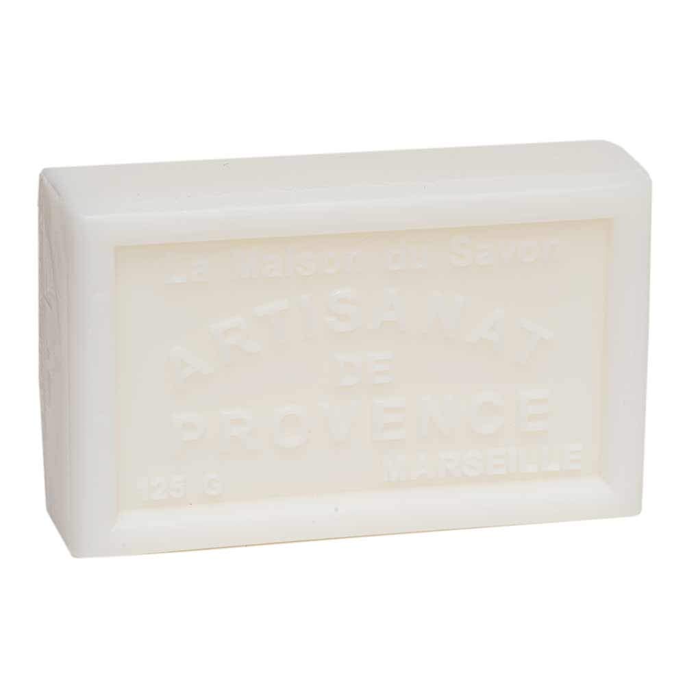 Organic Shea Butter French Soap Bar - Authentic Marseille Soap with Lily of the Valley Fragrance - 125g for Sensitive Skin & Eco-Friendly Bathing - Luxury Handmade Soap for Spa, Gift & Daily Skincare