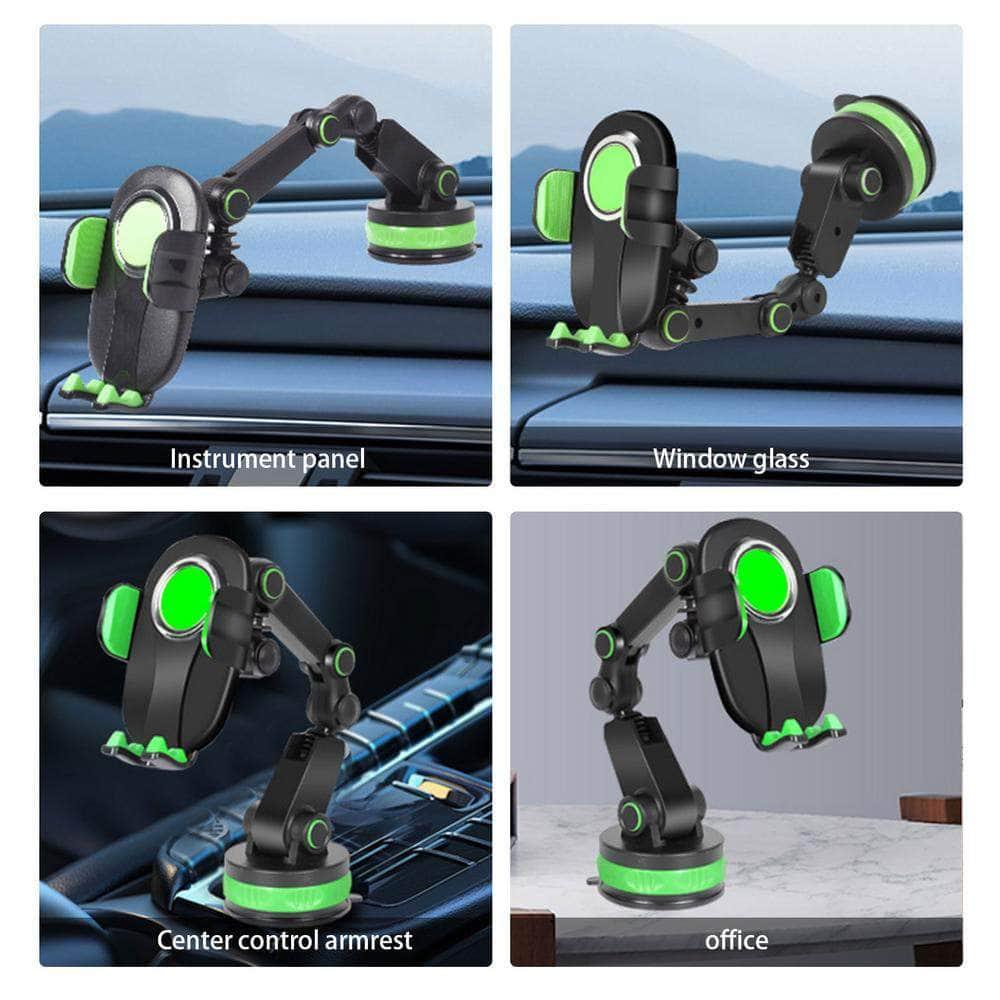 Strong Suction Cup Phone Holder for Car Dashboard - Secure Mount for iPhone, Samsung & Smartphones - Perfect for Driving, GPS Navigation & Hands-Free Calls