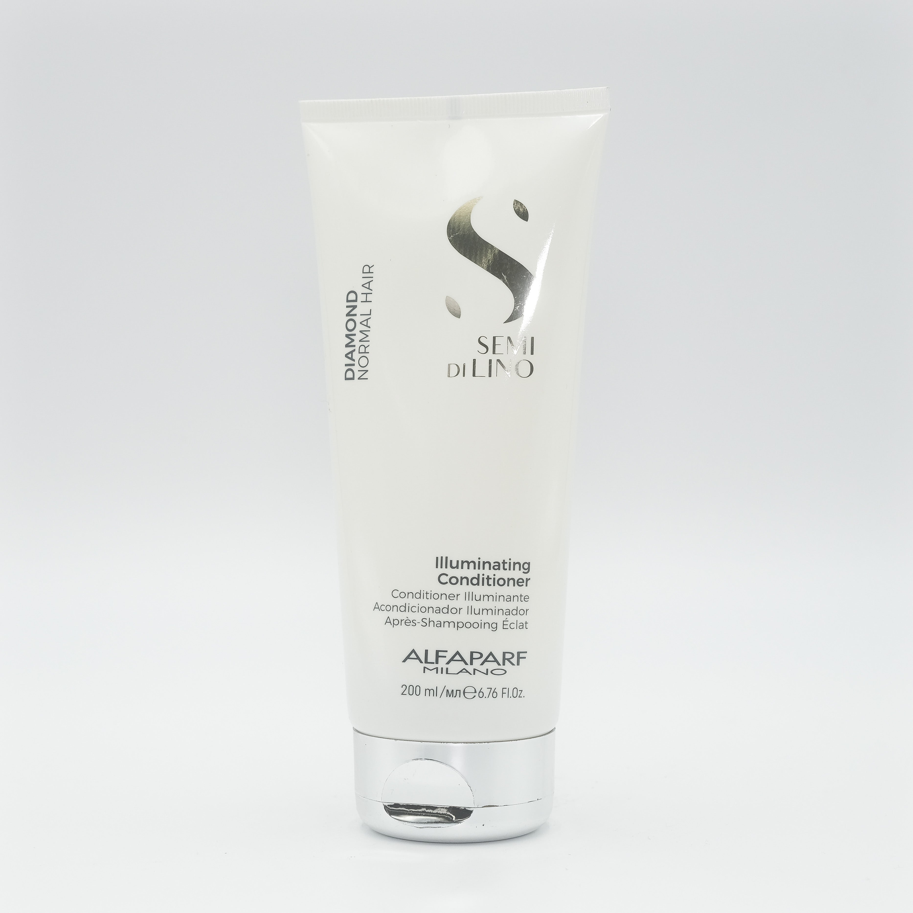 Alfaparf Diamond Normal Hair Illuminating Conditioner - 6.76 oz for Shiny, Healthy Hair | Perfect for Daily Use & Salon-Quality Results at Home