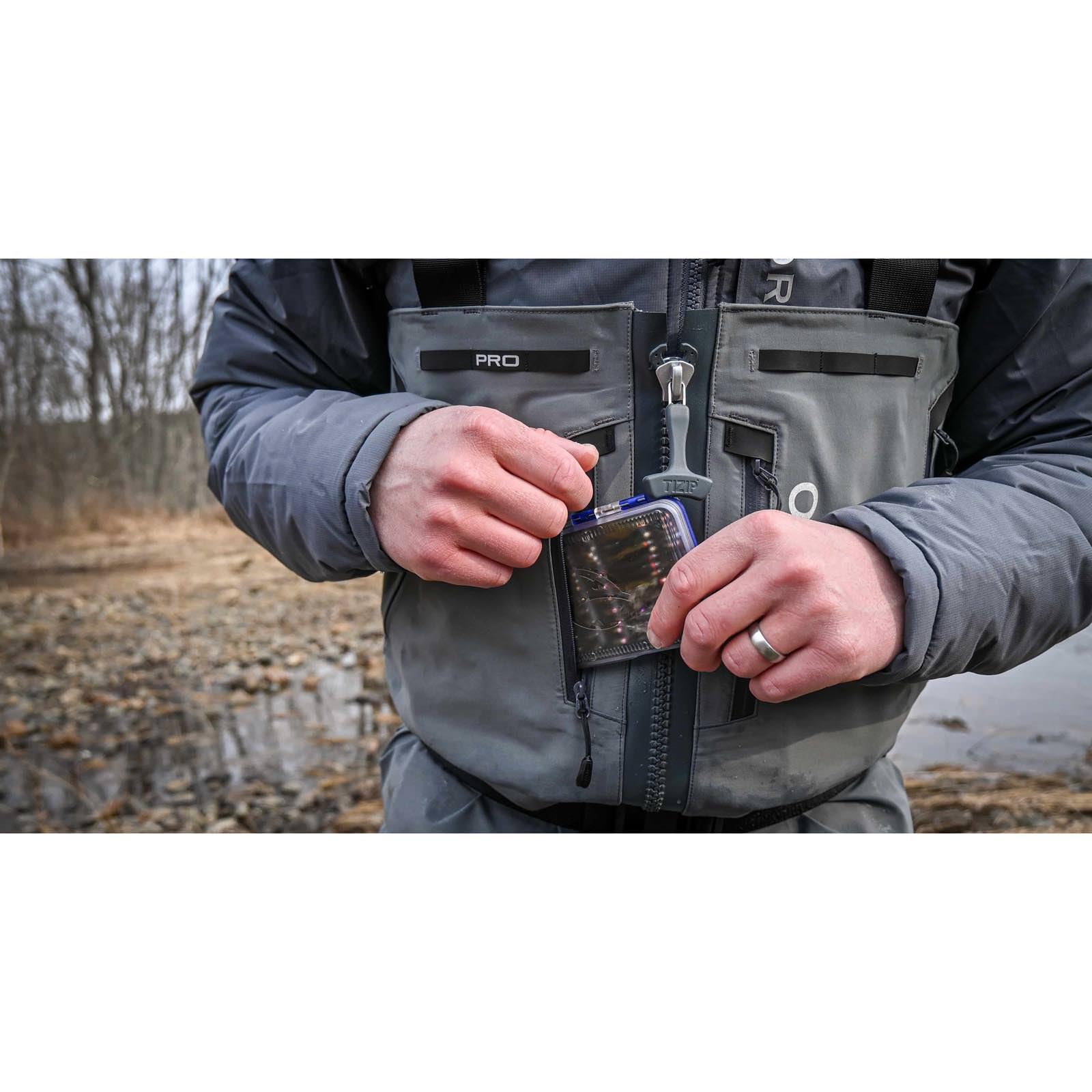 Portable Fly Fishing Box - Compact & Lightweight Blue Fly Case for Trout, Bass & More - Perfect for Streams, Lakes & Outdoor Adventures