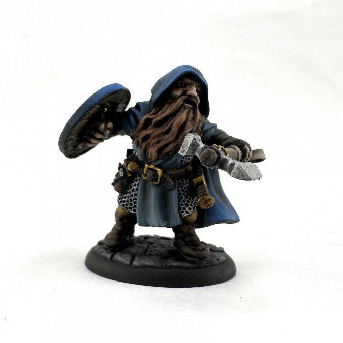Baldon the Dwarf Hero - Unpainted Miniature for Tabletop RPG, D&D, and Fantasy Wargaming Scenes