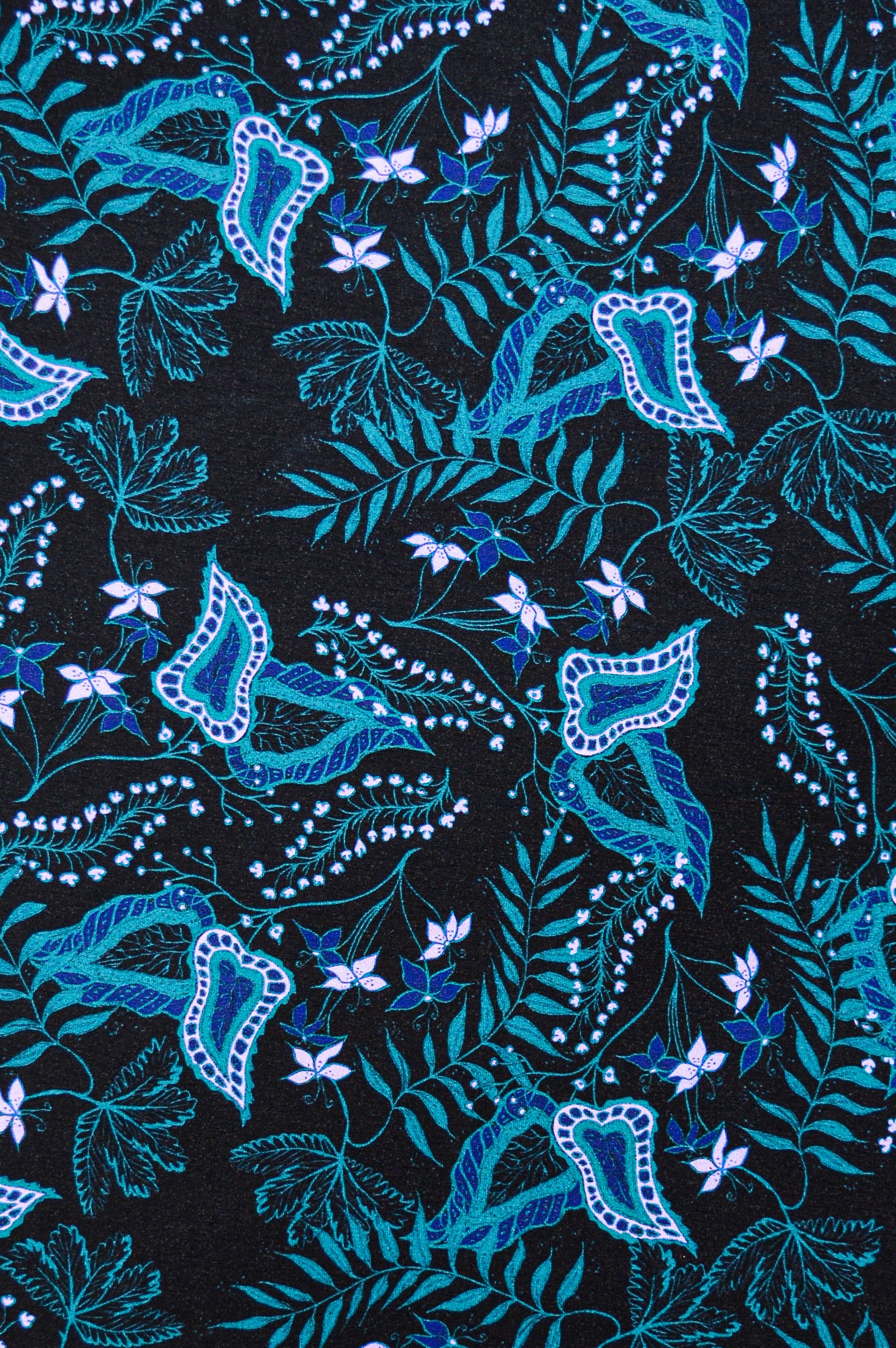 Jazz Tank Top - Fantasia Bamboo Print Women's Casual Shirt | Perfect for Summer Outfits, Beach Wear & Music Festivals