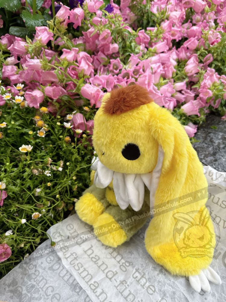 Plushie Dreadfuls Daisy Rabbit Stuffed Animal Toy - Soft Cute Bunny Plush for Kids, Gift, Nursery Decor & Anxiety Relief