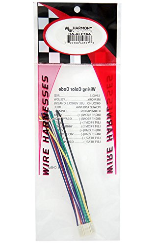 Alpine TDM-7582 Replacement Wire Harness Cable - Compatible with Aftermarket Stereo Radio Receiver - Perfect for Car Audio System Installation & Upgrade