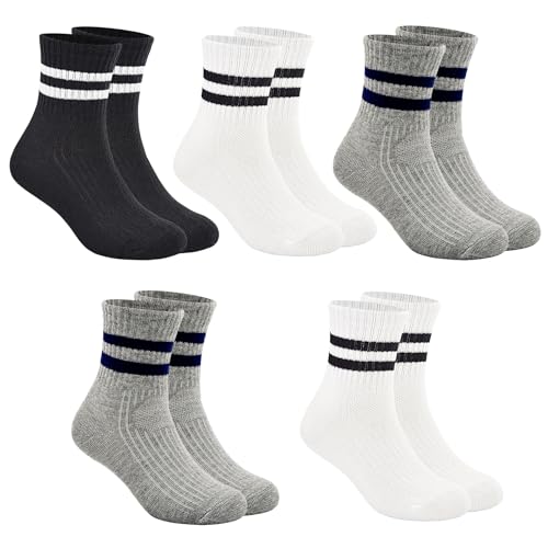 Black+white+grey 5pk